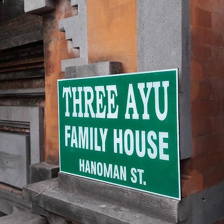 Three Ayu Family House Bed & Breakfast Ubud  Luaran gambar
